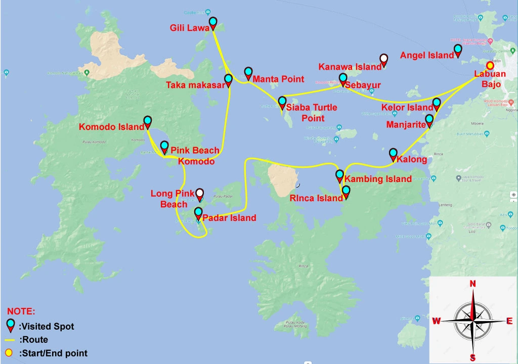 Komodo island tour