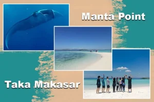 manta point and taka makasar