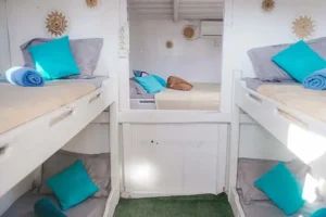 single bunk bed standard boat