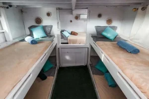 single bunk bed standard boat