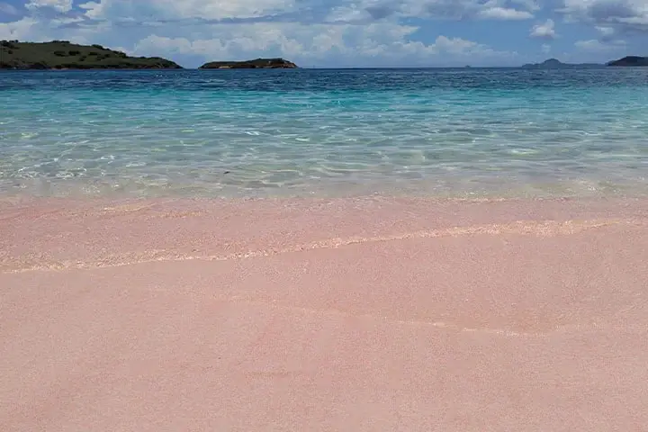 Pink Beach in Komodo